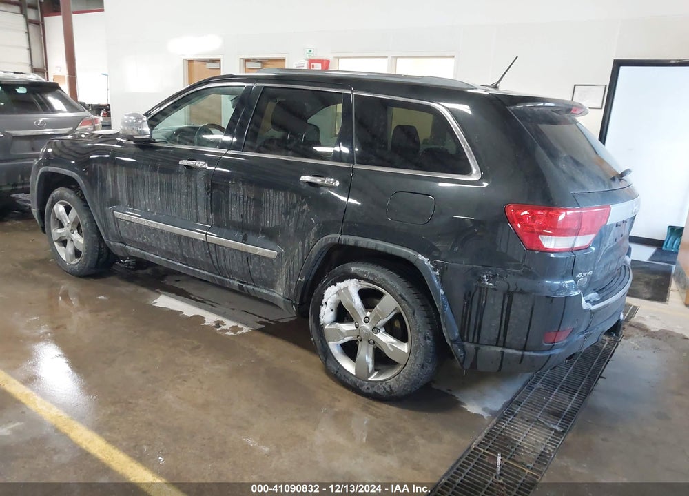 2013 JEEP GRAND CHEROKEE OVERLAND VIN: 1C4RJFCT8DC524739