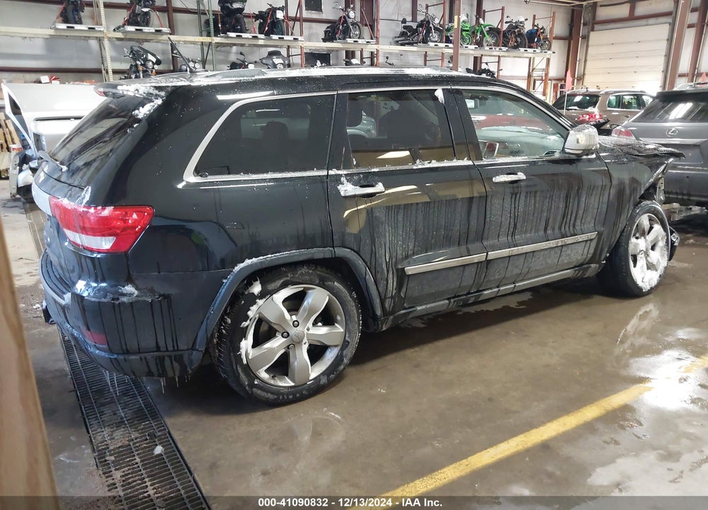 2013 JEEP GRAND CHEROKEE OVERLAND VIN: 1C4RJFCT8DC524739