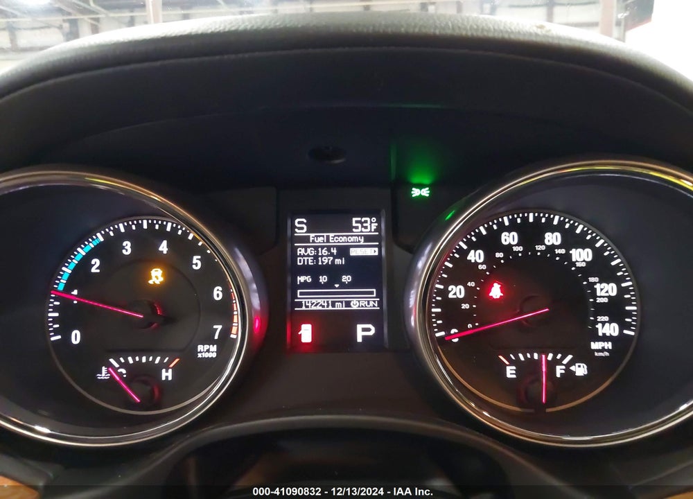 2013 JEEP GRAND CHEROKEE OVERLAND VIN: 1C4RJFCT8DC524739