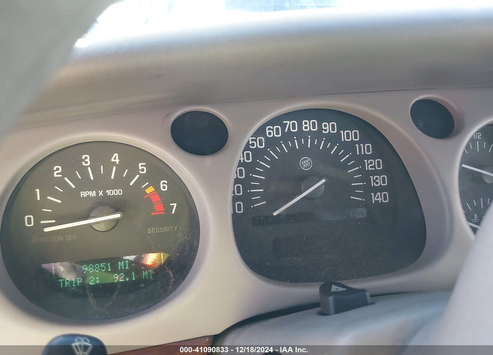 2001 BUICK LESABRE VIN: 1G4HP54K414185148
