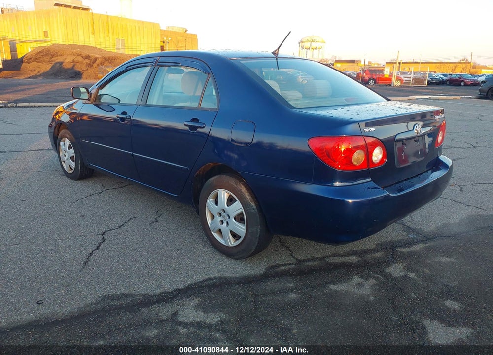 2006 TOYOTA COROLLA LE VIN: 2T1BR30E76C678514