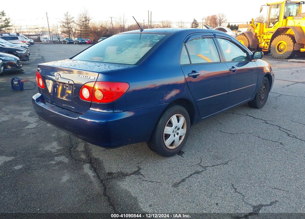 2006 TOYOTA COROLLA LE VIN: 2T1BR30E76C678514