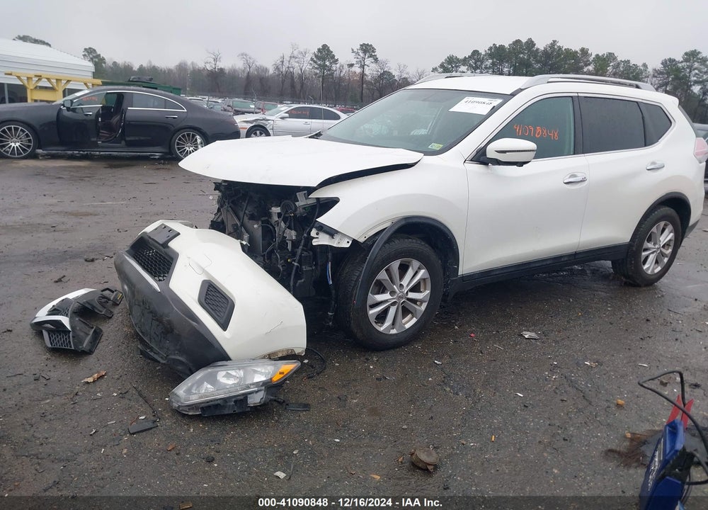 2016 NISSAN ROGUE SV VIN: 5N1AT2MV0GC814568