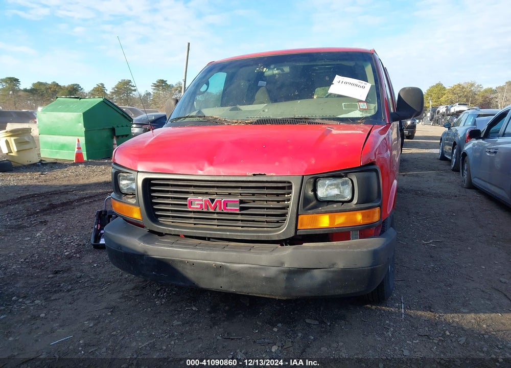 2009 GMC SAVANA 2500 WORK VAN VIN: 1GTGG29K491104170