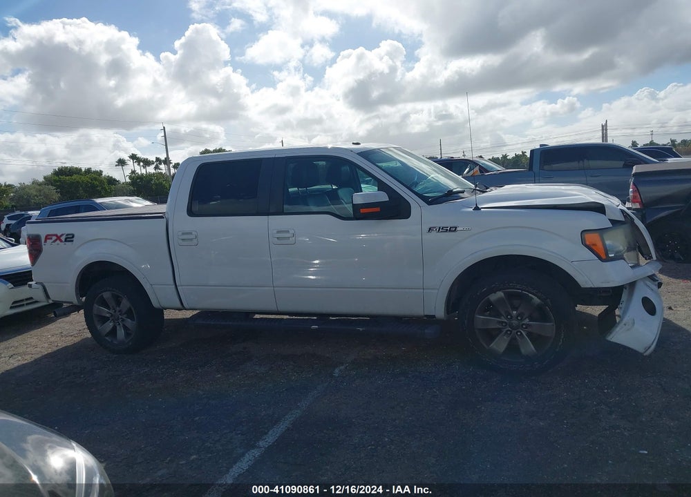 2012 FORD F-150 FX2 VIN: 1FTFW1CF4CKD89149