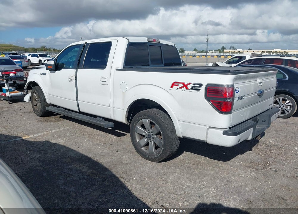 2012 FORD F-150 FX2 VIN: 1FTFW1CF4CKD89149