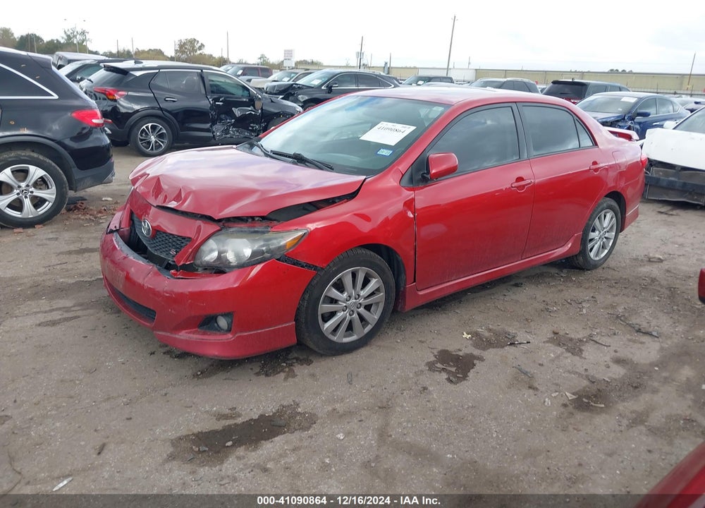 2010 TOYOTA COROLLA S VIN: 2T1BU4EE5AC459024