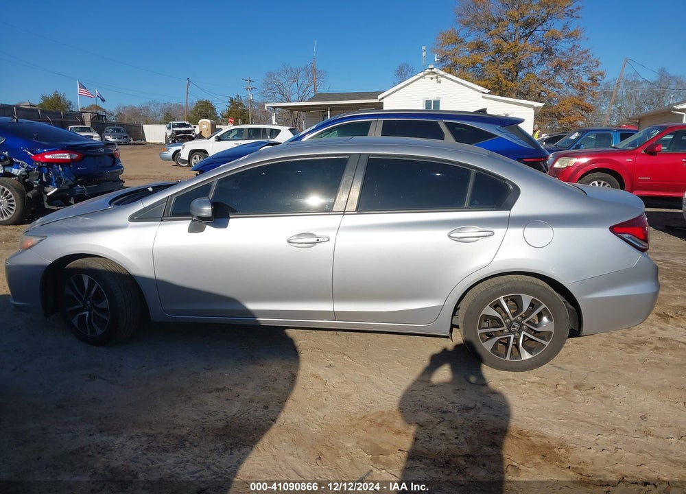 2014 HONDA CIVIC EX VIN: 19XFB2F88EE086184