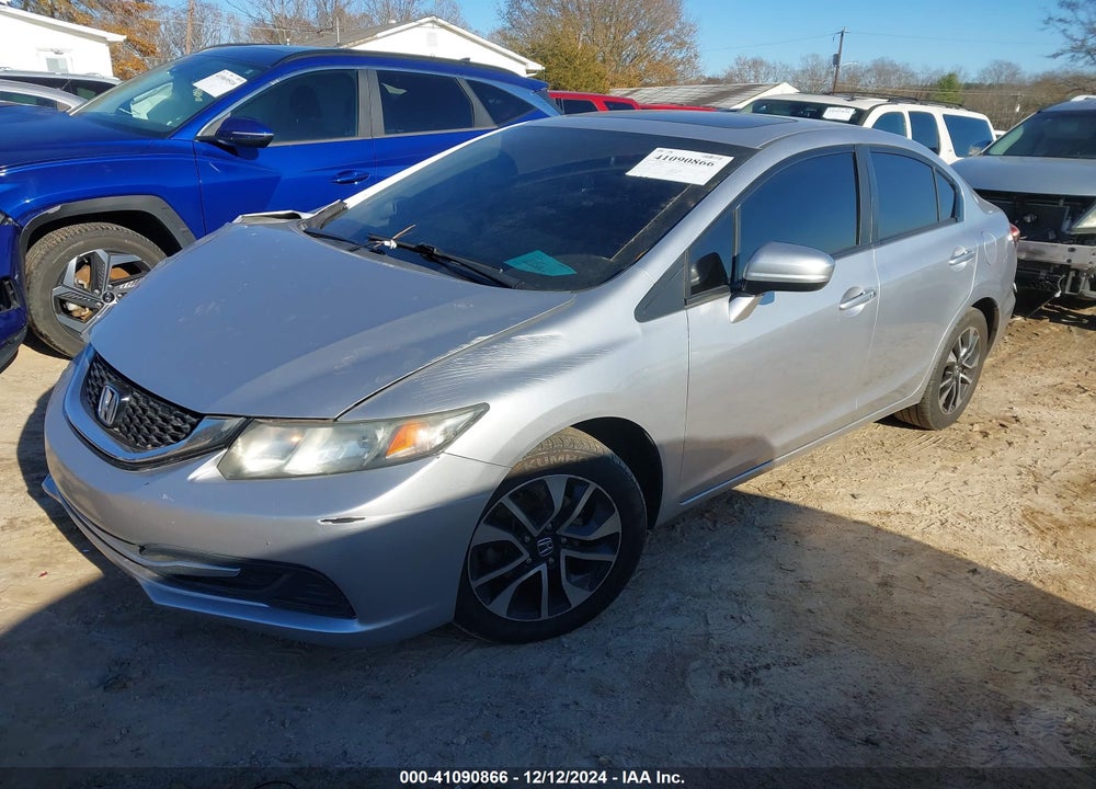 2014 HONDA CIVIC EX VIN: 19XFB2F88EE086184