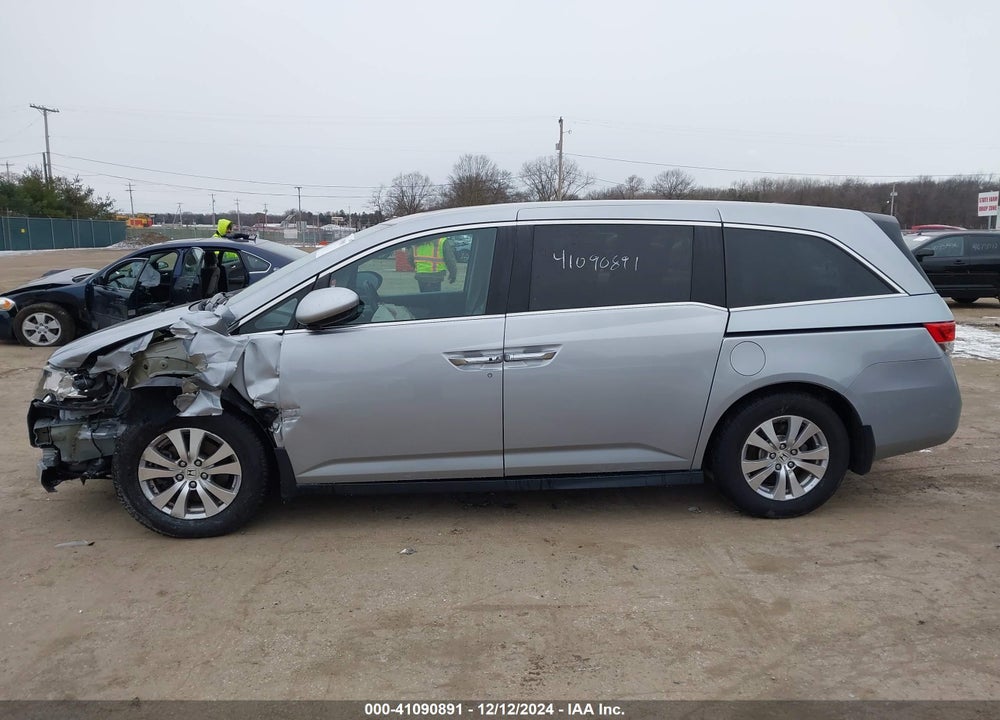 2016 HONDA ODYSSEY EX-L VIN: 5FNRL5H66GB009592