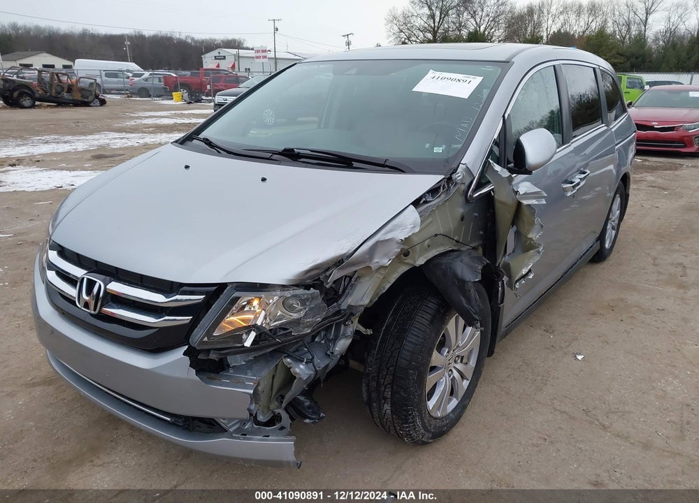 2016 HONDA ODYSSEY EX-L VIN: 5FNRL5H66GB009592