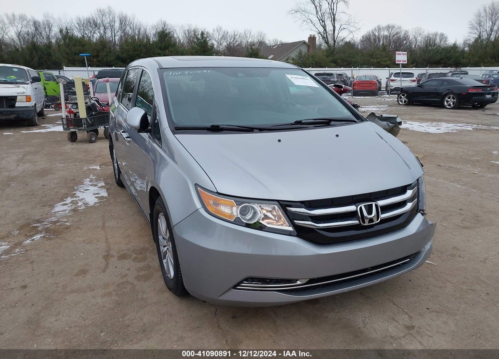 2016 HONDA ODYSSEY EX-L VIN: 5FNRL5H66GB009592