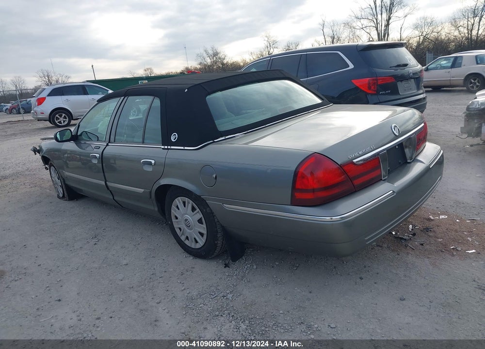 2004 MERCURY GRAND MARQUIS GS VIN: 2MEFM74W74X605466