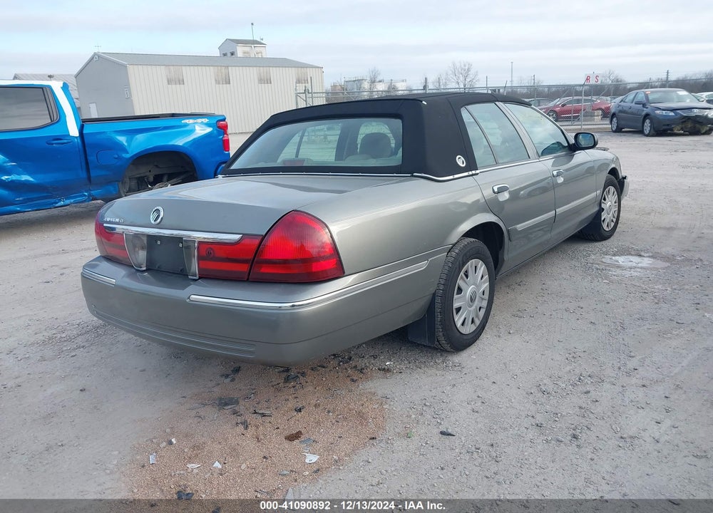 2004 MERCURY GRAND MARQUIS GS VIN: 2MEFM74W74X605466