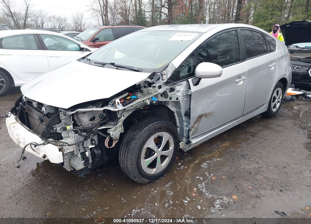 2012 TOYOTA PRIUS THREE VIN: JTDKN3DU5C5485414