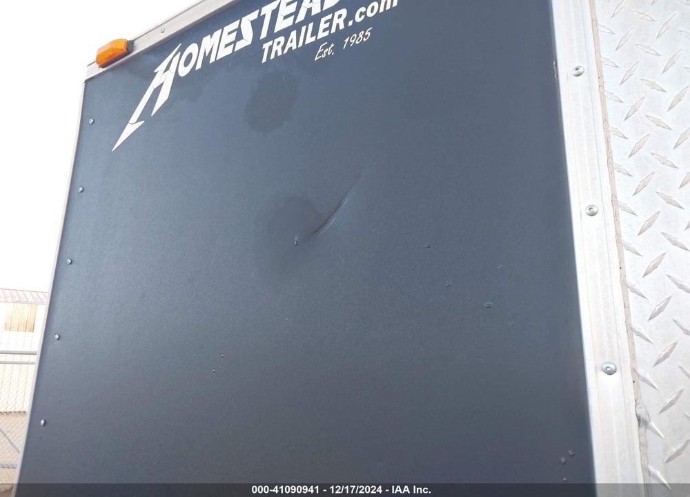 2012 HOMESTEADER UTILITY TRAILER VIN: 5HABE1013DN020345