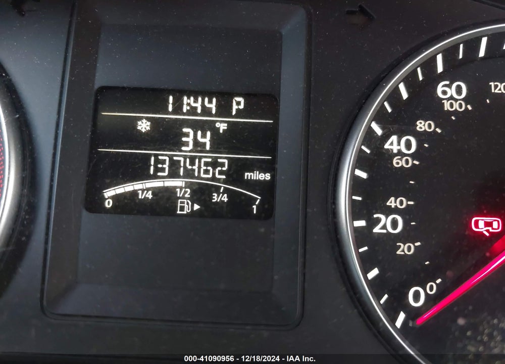 2012 VOLKSWAGEN JETTA 2.5L SE VIN: 3VWDP7AJ2CM014428