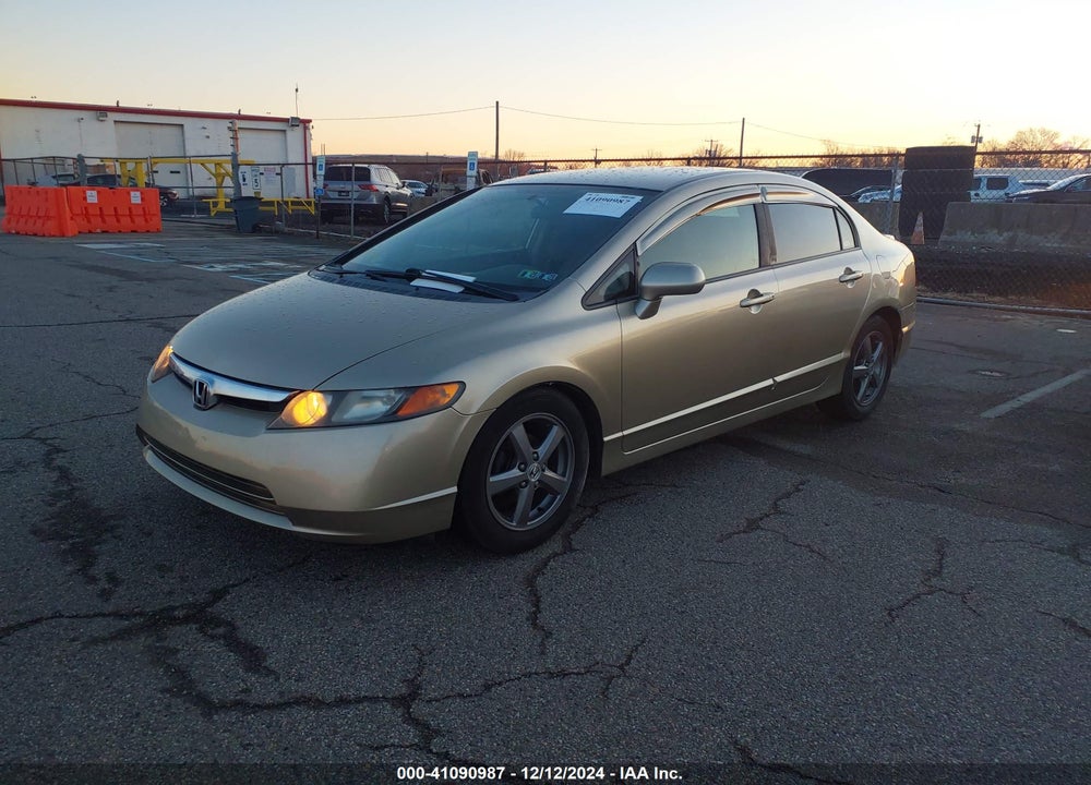 2008 HONDA CIVIC SDN LX VIN: 1HGFA16598L090969