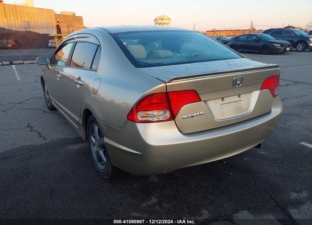 2008 HONDA CIVIC SDN LX VIN: 1HGFA16598L090969