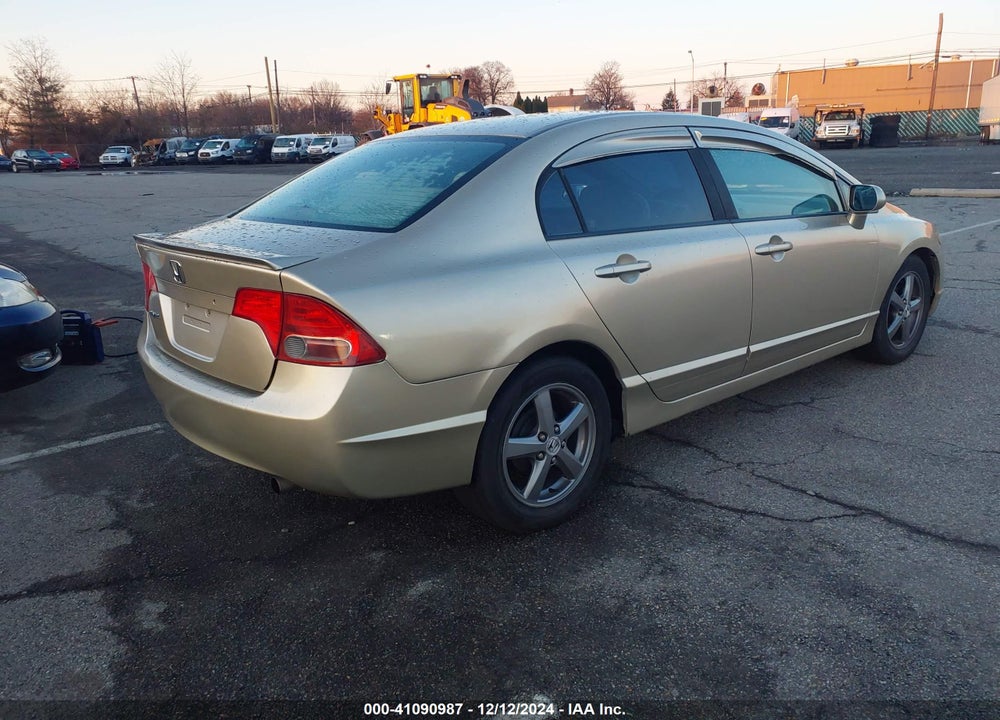 2008 HONDA CIVIC SDN LX VIN: 1HGFA16598L090969