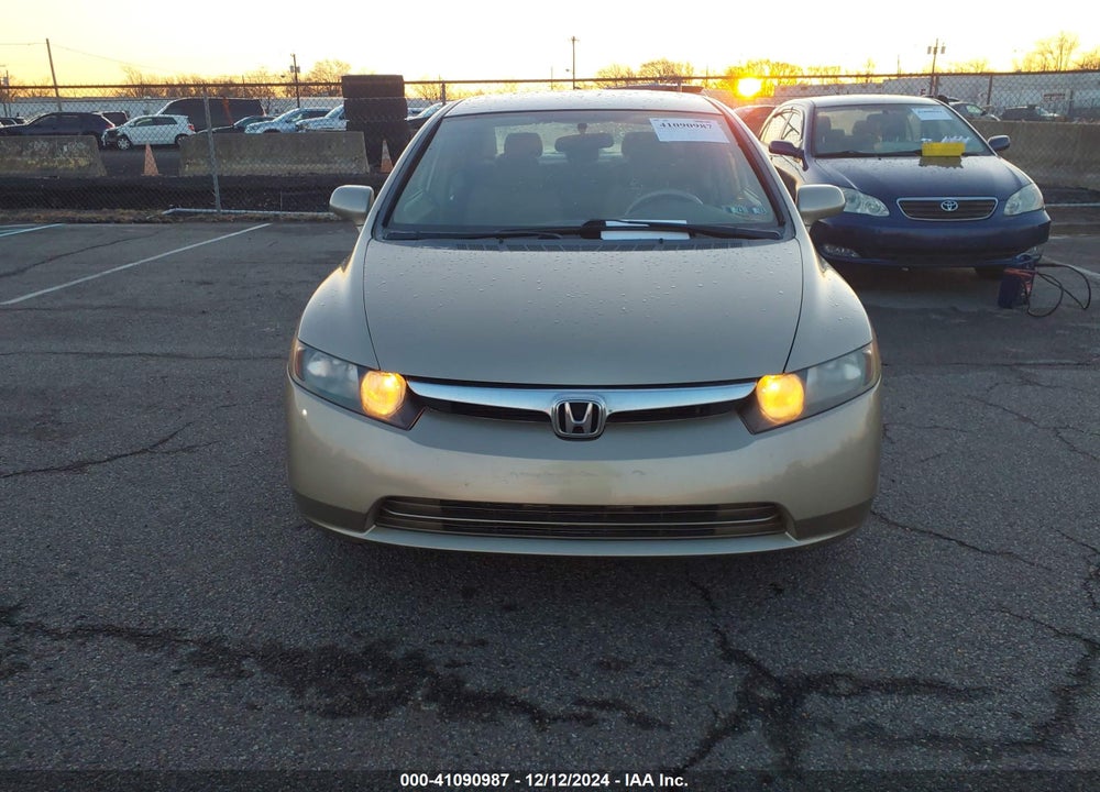 2008 HONDA CIVIC SDN LX VIN: 1HGFA16598L090969