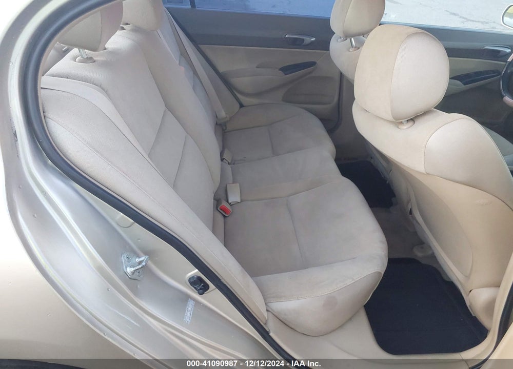 2008 HONDA CIVIC SDN LX VIN: 1HGFA16598L090969