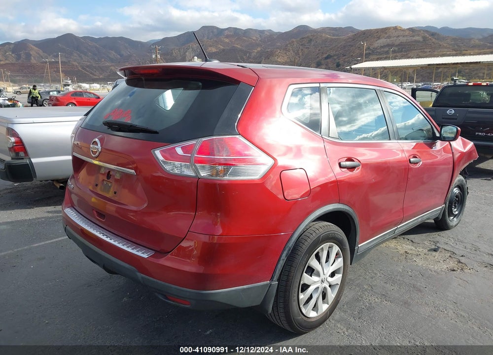 2016 NISSAN ROGUE S VIN: KNMAT2MT2GP734670