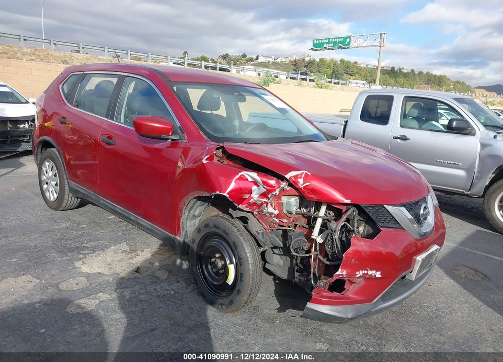 2016 NISSAN ROGUE S VIN: KNMAT2MT2GP734670