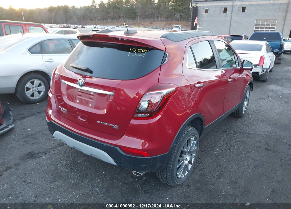 2018 BUICK ENCORE SPORT TOURING VIN: KL4CJ2SB8JB507698