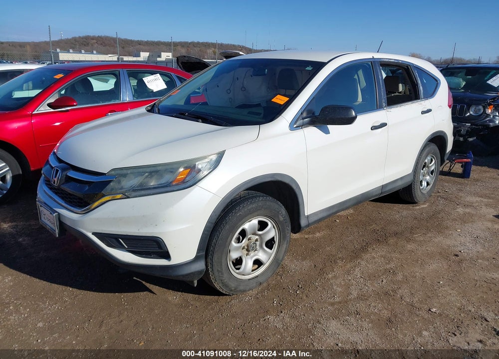 2015 HONDA CR-V LX VIN: 5J6RM3H3XFL027512