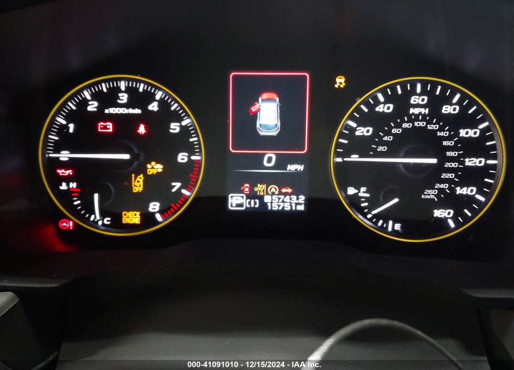 2024 SUBARU CROSSTREK SPORT VIN: 4S4GUHF60R3701724