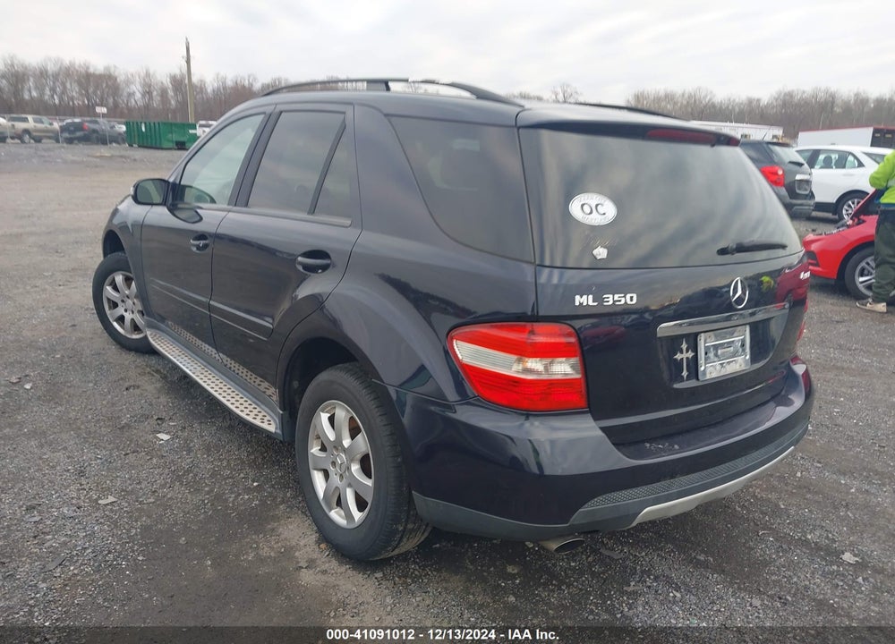 2007 MERCEDES-BENZ ML 350 4MATIC VIN: 4JGBB86EX7A157474