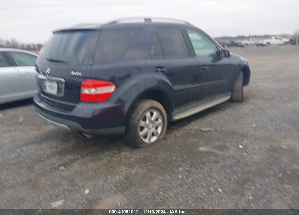 2007 MERCEDES-BENZ ML 350 4MATIC VIN: 4JGBB86EX7A157474