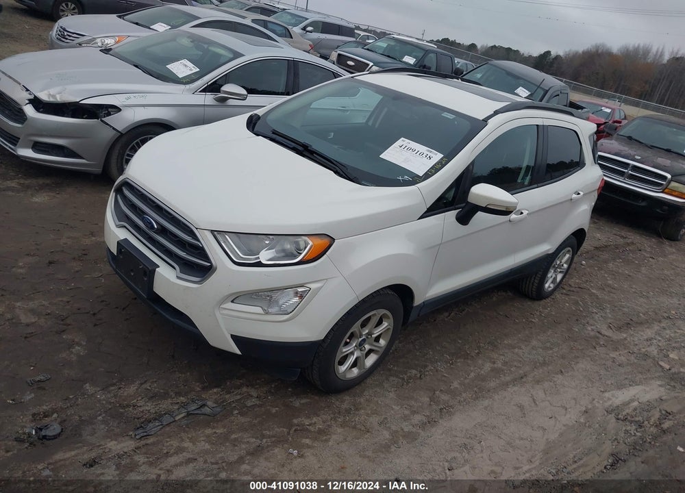 2019 FORD ECOSPORT SE VIN: MAJ3S2GE8KC263767
