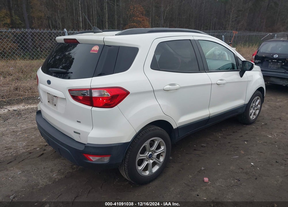 2019 FORD ECOSPORT SE VIN: MAJ3S2GE8KC263767