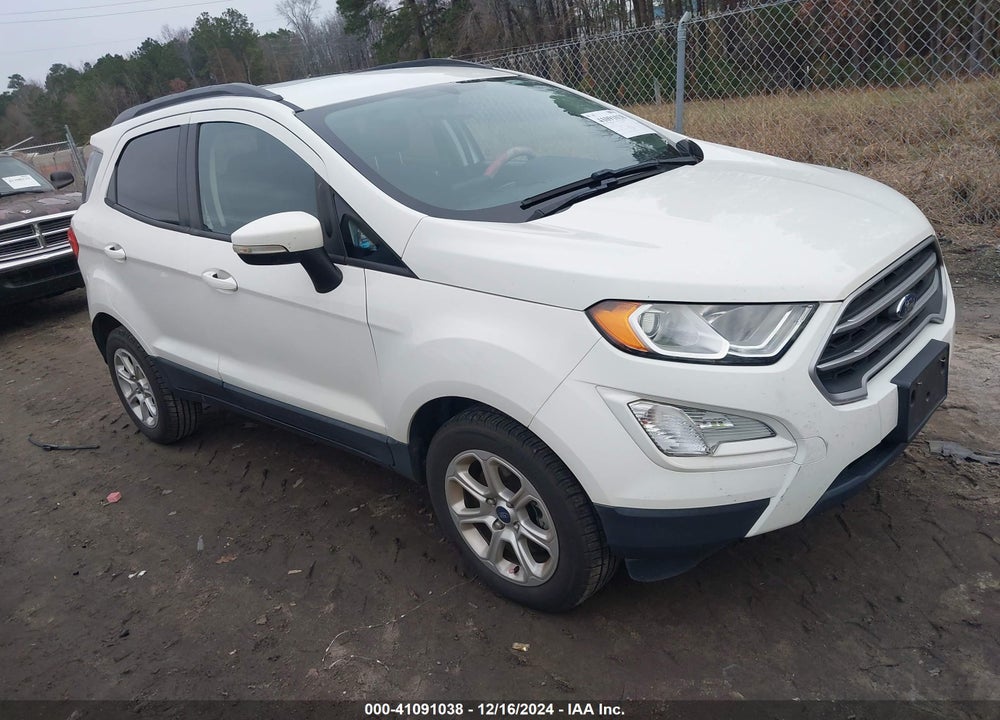2019 FORD ECOSPORT SE VIN: MAJ3S2GE8KC263767