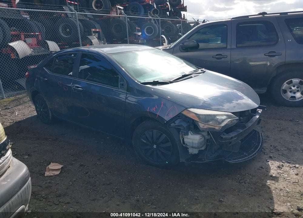 2015 TOYOTA COROLLA L VIN: 2T1BURHE6FC381305