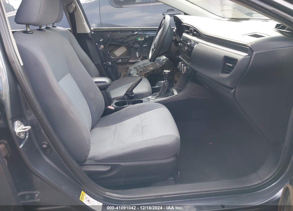 2015 TOYOTA COROLLA L VIN: 2T1BURHE6FC381305