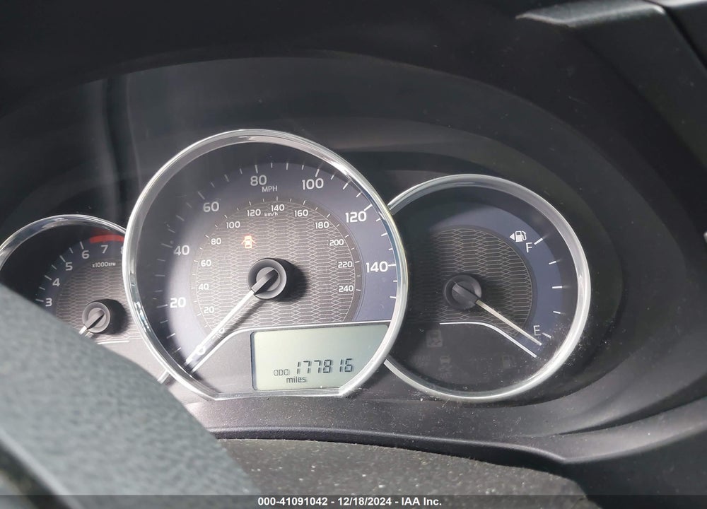 2015 TOYOTA COROLLA L VIN: 2T1BURHE6FC381305