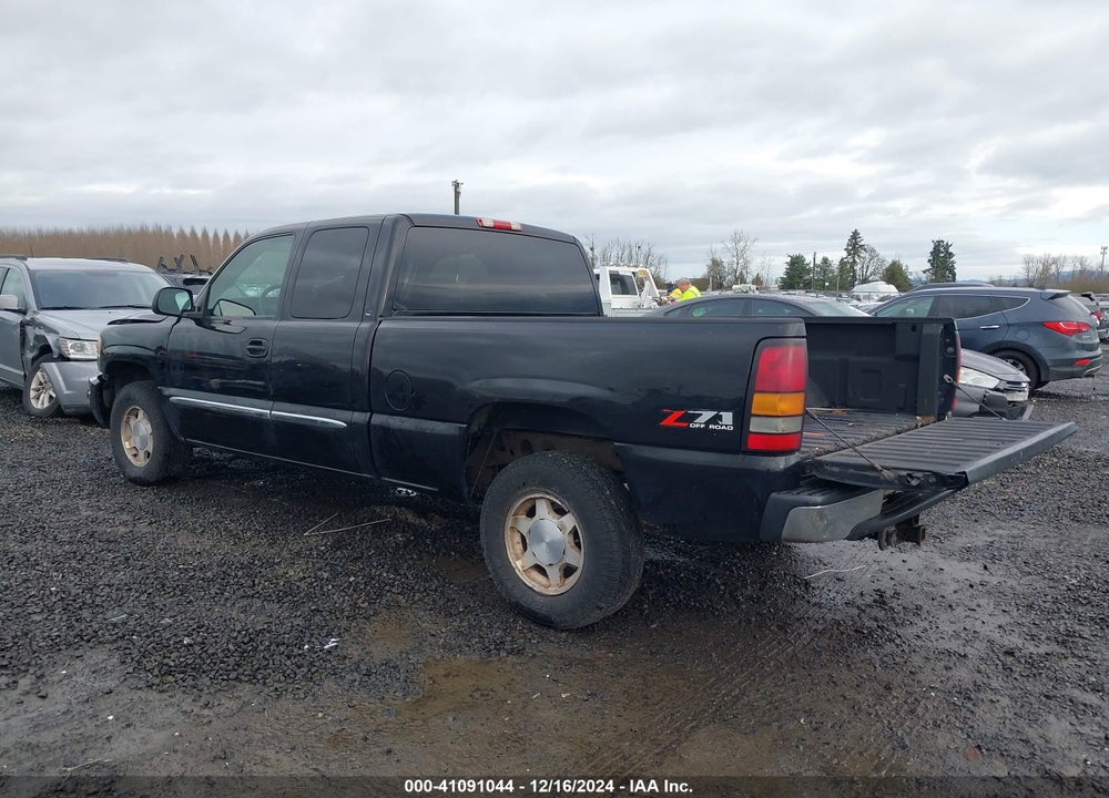 2004 GMC SIERRA 1500 SLE VIN: 1GTEK19T74E400259