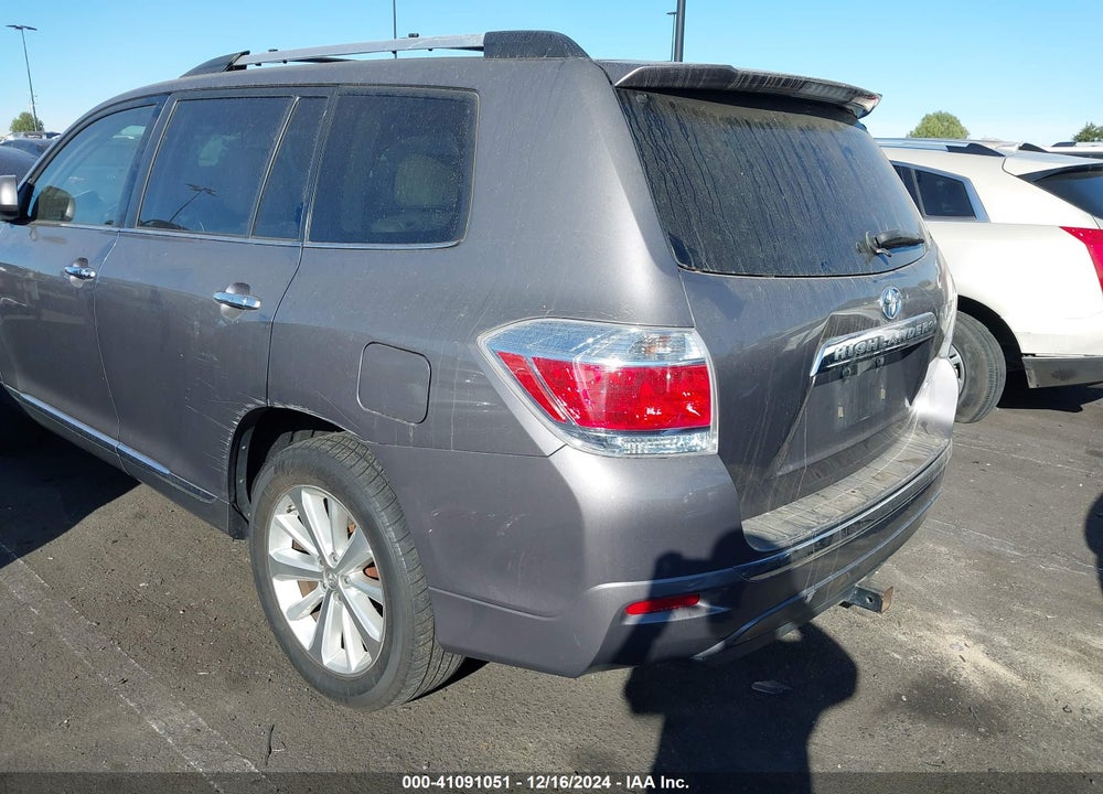 2012 TOYOTA HIGHLANDER HYBRID LIMITED V6 VIN: JTEDC3EH1C2008332