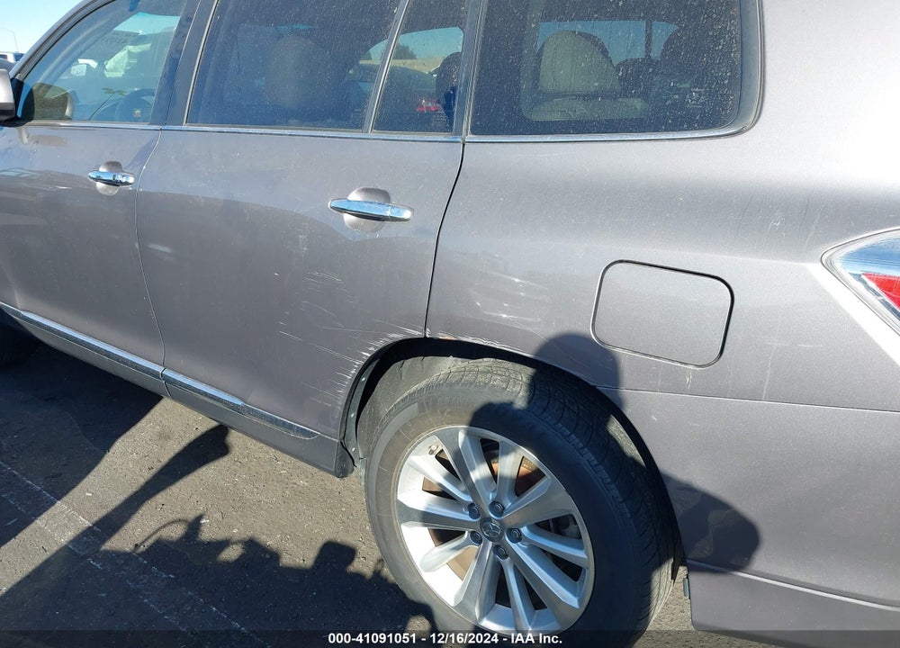 2012 TOYOTA HIGHLANDER HYBRID LIMITED V6 VIN: JTEDC3EH1C2008332