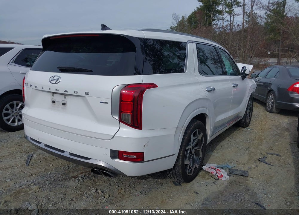 2022 HYUNDAI PALISADE CALLIGRAPHY VIN: KM8R7DHE9NU350314