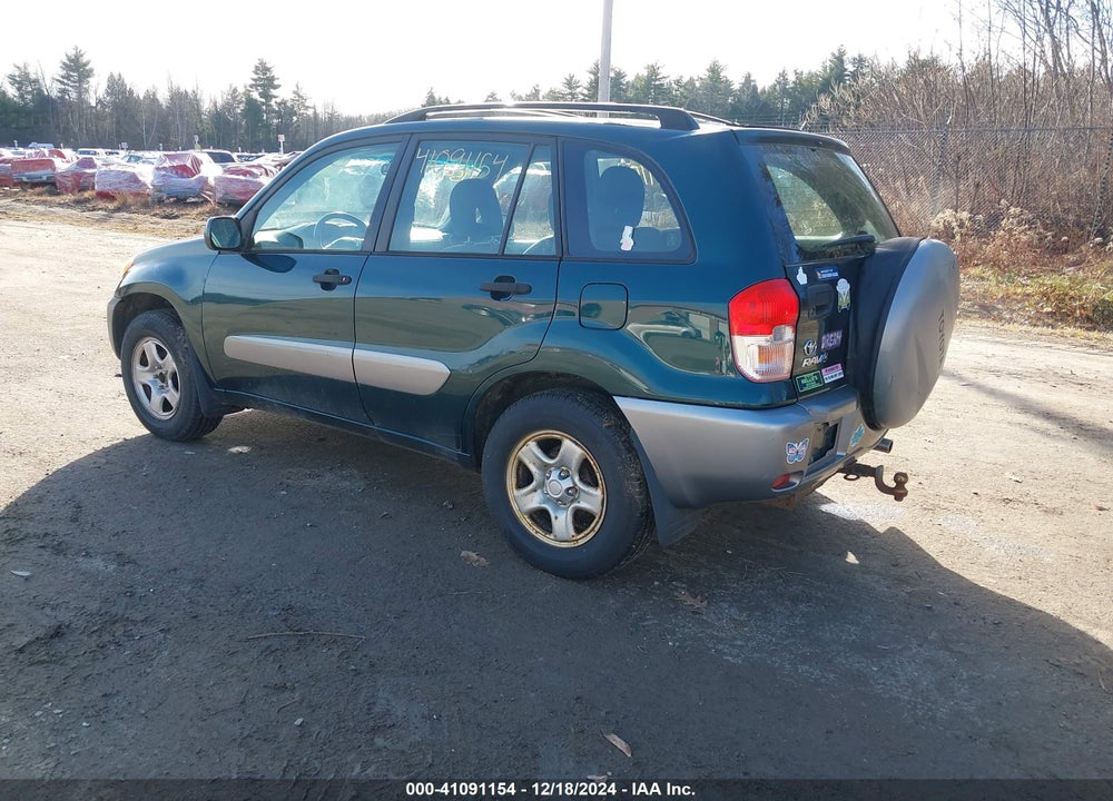 2003 TOYOTA RAV4 VIN: JTEHH20V530251325
