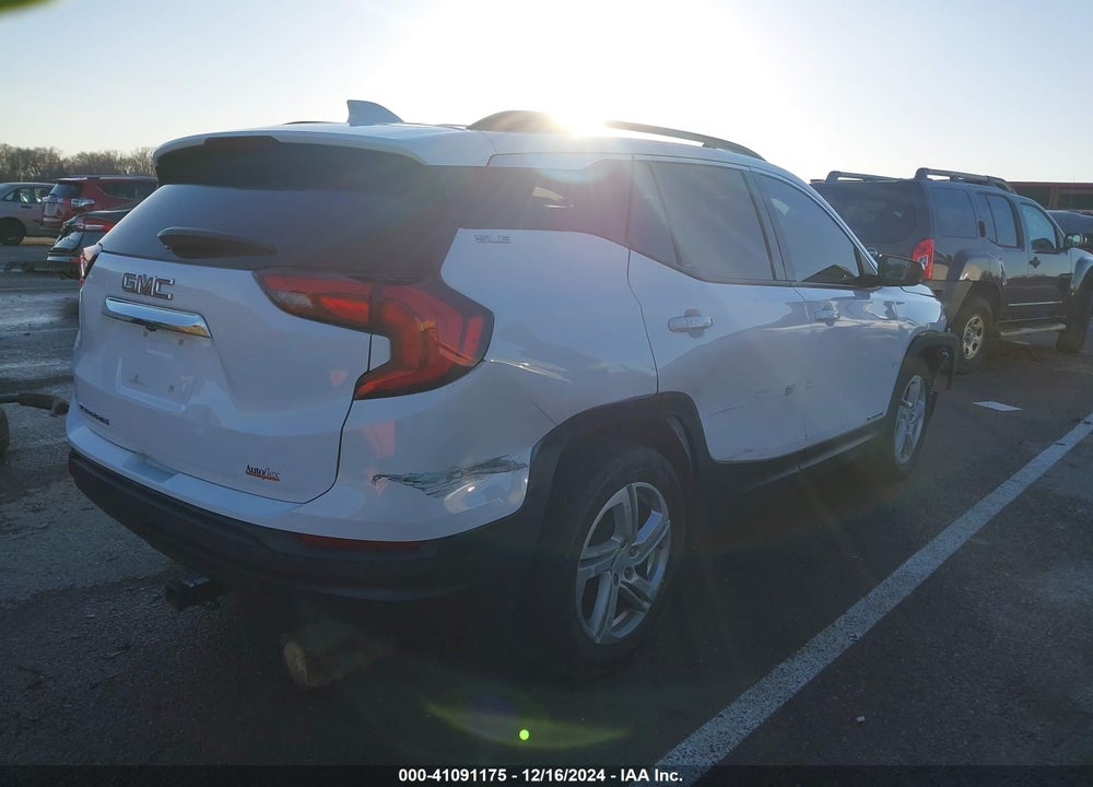 2018 GMC TERRAIN SLE VIN: 3GKALMEV4JL307297