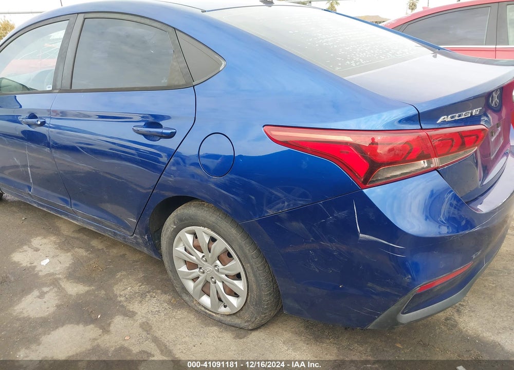 2019 HYUNDAI ACCENT VIN: 3KPC24A38KE071996
