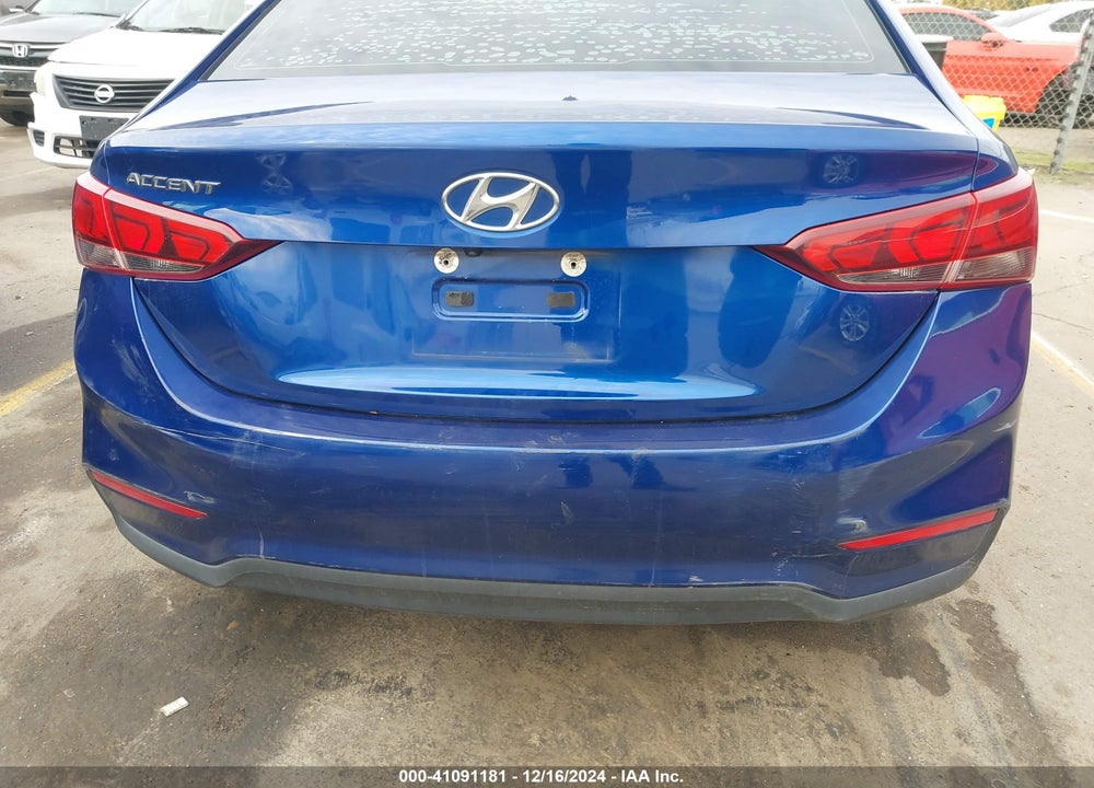2019 HYUNDAI ACCENT VIN: 3KPC24A38KE071996