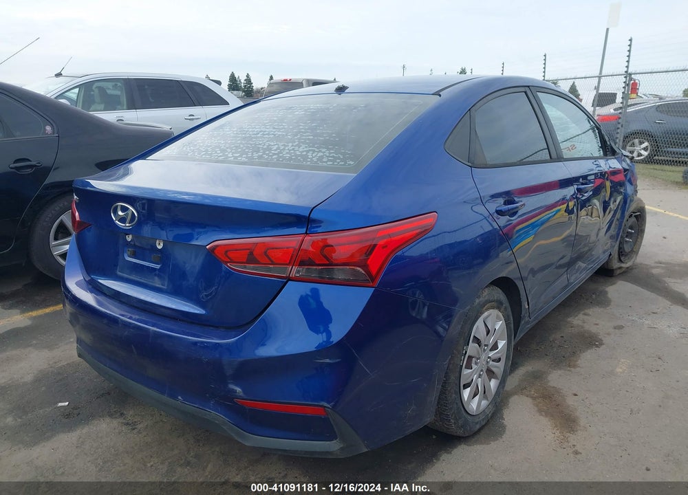 2019 HYUNDAI ACCENT VIN: 3KPC24A38KE071996