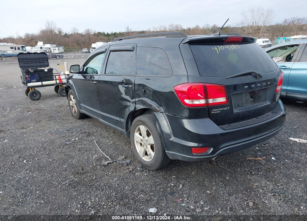 2012 DODGE JOURNEY SXT VIN: 3C4PDDBGXCT369413