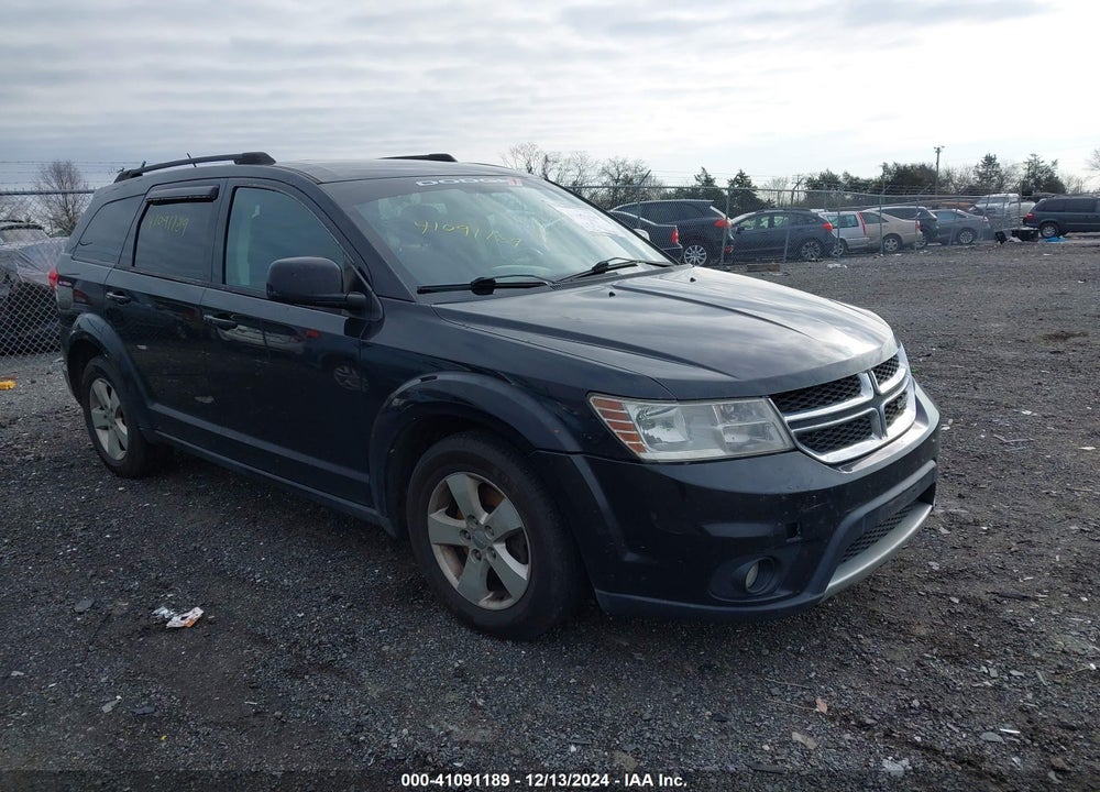 2012 DODGE JOURNEY SXT VIN: 3C4PDDBGXCT369413